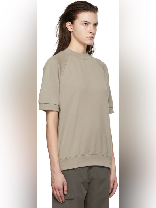Fear of God Tops - V021 ESSENTIALS FOG Cotton Sweatshirt Short Sleeve Size Large